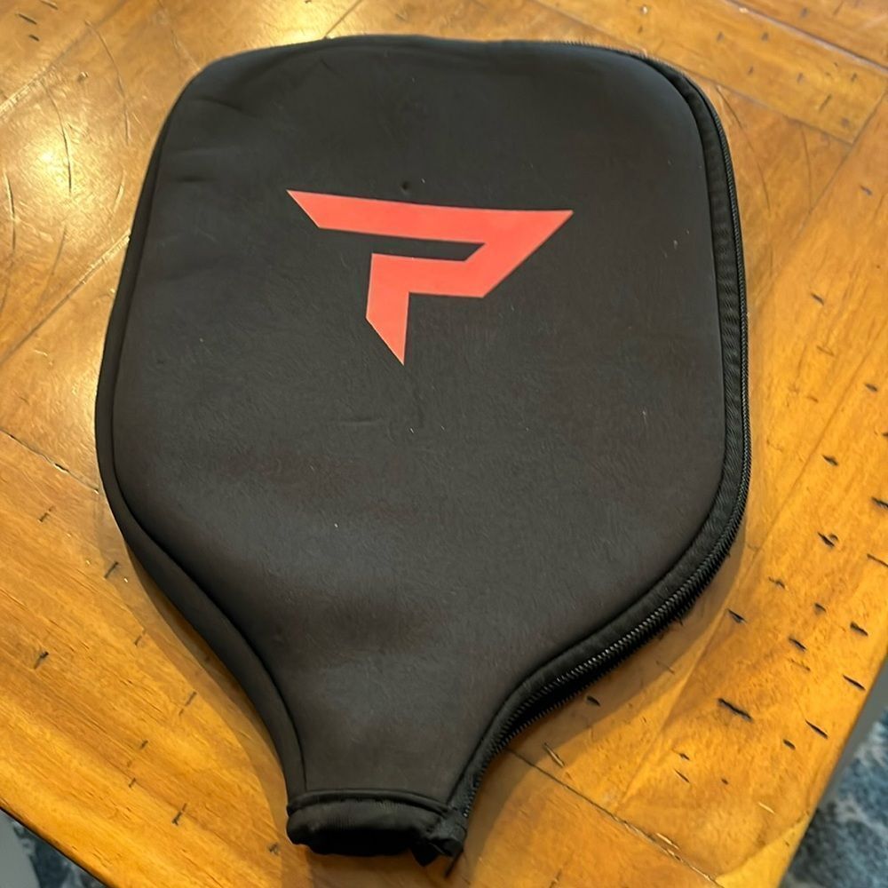 Paddletek Pickleball Icon Paddle Zipper Cover Performance Logo Anna Leigh Waters